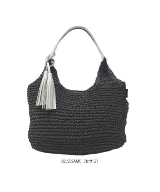ROOTOTE 1150【カゴバッグ】LT.ラウンド.バスケット-C 02：セサミ