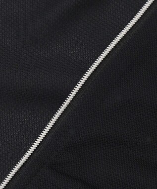 23区GOLF 【WOMEN】【吸水速乾/UVケア】タックブルゾン ブラック系