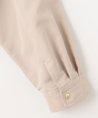 ANY SIS L 【撥水】フーディショート ブルゾン ライトベージュ