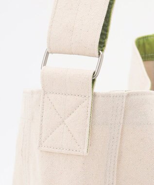 J.PRESS YORK STREET 【UNISEX】キャンパスニュースペーパーバッグ アイボリー系