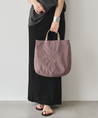 russet 《トートバッグ人気NO.1モデル》スリム2WAYトートバッグ <ナイロン>(CE-1404-WEB) Plum