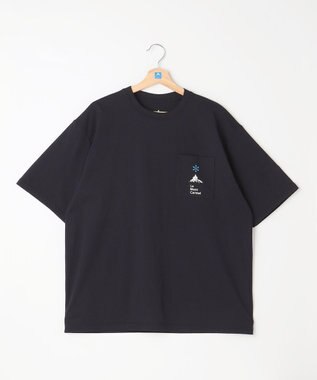 SHARE PARK MENS 【UVカット・吸水速乾・ストレッチ・軽量 】ポケットロゴTシャツ（L・XLサイズ） ブラック系