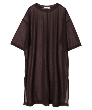 Green Parks シアーカットチュニック Brown