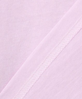 ANY KIDS 【綿100%/接触冷感】ひんやり オーバーサイズ アニマルTシャツ ラベンダー×ウサギ