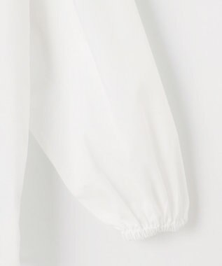 Feroux 【洗える】カフタンシャツ ブラウス ホワイト系