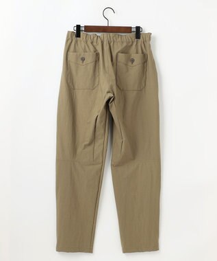 JOSEPH ABBOUD MOUNTAIN 【JAPANファブリック/2WAYストレッチ】ヴィンテージナイロンカルゼストレッチベイカー パンツ ベージュ系