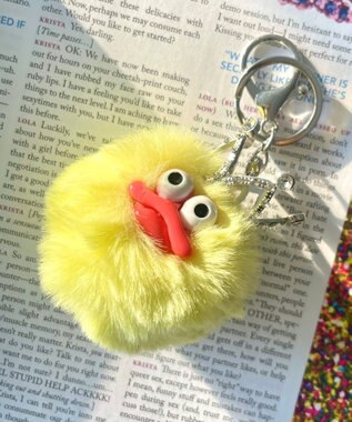 WEGO プリンセスモンスターぬいぐるみキーホルダー イエロー