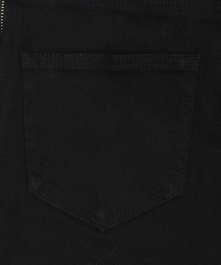 WEGO レースアップデニムショートパンツ ブラック