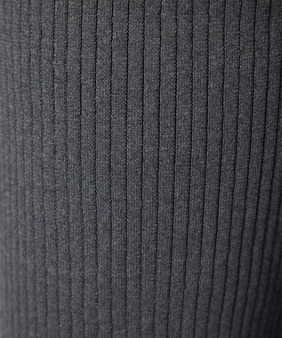 NAVE 【ReNAVE・手洗い可】スポンディッシュニットワイドリブパンツ グレー系