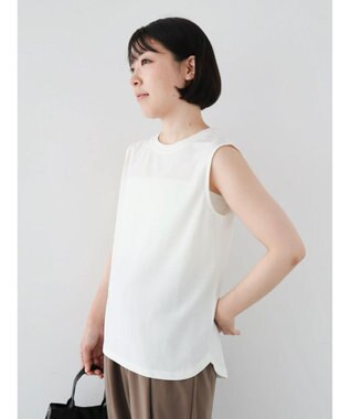 Green Parks ・ＳＵＧＡＲ　ＳＰＯＯＮ【ラッシュガード】ノースリーブ Off White