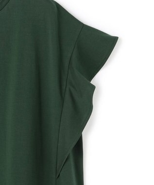 UNFILO プレーティング フレアスリーブ Tシャツ グリーン
