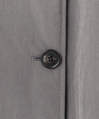 23区 【洗える】LIMONTA ステンカラー ライトアウター グレー系