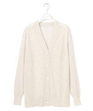 23区 【CanCam10月号掲載/CLASSY.10月号掲載】シャイニーシアー カーディガン アイボリー系