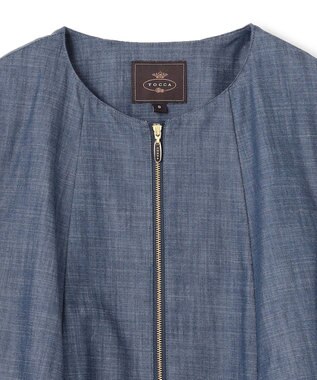 TOCCA SAND DUNE DENIM ジャケット ネイビー系1