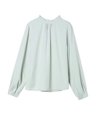 earth music&ecology ２ｗａｙフリルブラウス Mint