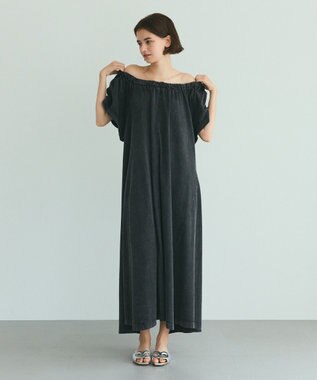 GRACE CONTINENTAL ピグメントワンピース ブラック