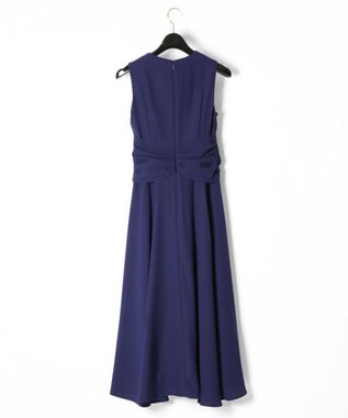 GRACE CONTINENTAL カシュクールドレス ネイビー
