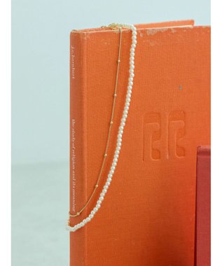 AMERICAN HOLIC ベビーパール・メタルボールＳＥＴネックレス Gold