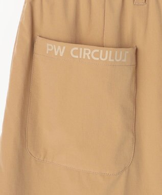 PW CIRCULUS 【蓄熱裏地】【WOMEN】バイカラースカート ゴルフウェア レディース ベージュ系
