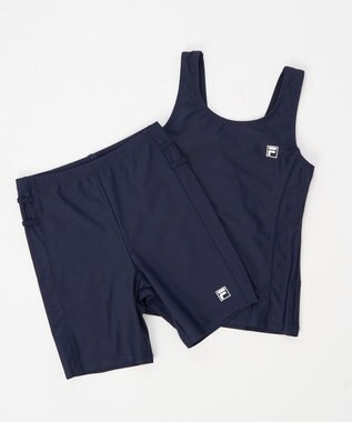 OP／FILA 【FILA】スクール水着タンキニ 上下セット ネイビー