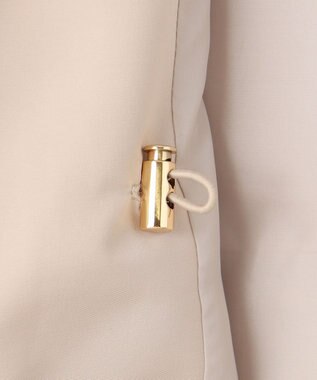 ANY SIS L 【撥水】フーディショート ブルゾン ライトベージュ