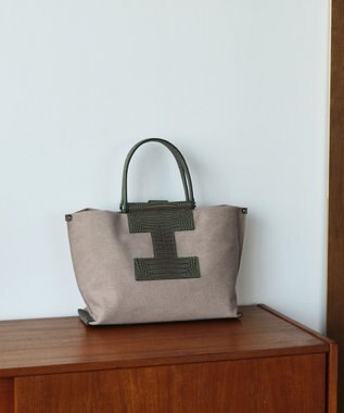 IACUCCI ソルベット M CANVAS/COCCO オリーブ