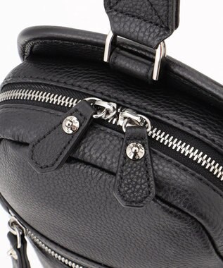 JOSEPH HOMME オールレザーシュリンク　ボディバッグ ブラック系