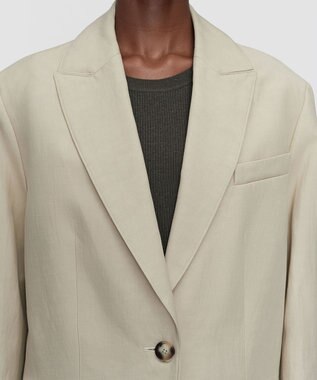 JOSEPH ライトリネンブレンド　ジャケット Powder