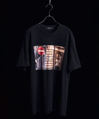 JOSEPH HOMME 【LEON 掲載】＜WEB限定カラーあり＞フォトグラフィックロンドン / アートプリント半袖Tシャツ 【WEB限定カラー】ブラック系9