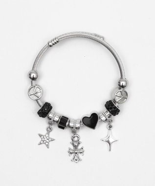 WEGO Lチャームブレス ブラック