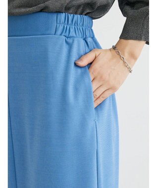 Green Parks らくスレＩラインスカート Blue