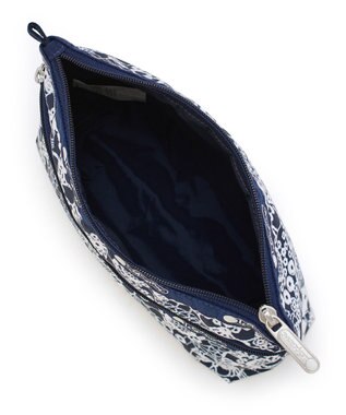 LeSportsac COSMETIC CLUTCH/フローラルレースネイビー フローラルレースネイビー