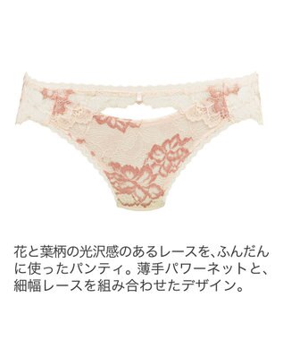 BRADELIS New York 【BRADELIS New York】ウェンディスタイルパンティ24S2 シャンパン