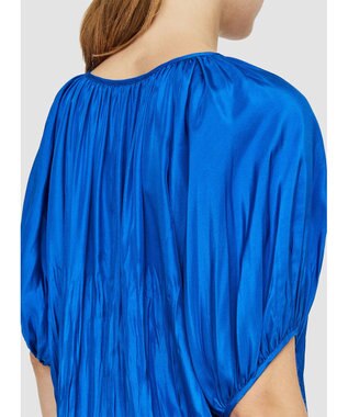 JOSEPH 【洗える】ハボタイ　ルーズフィットブラウス Ultra Marine