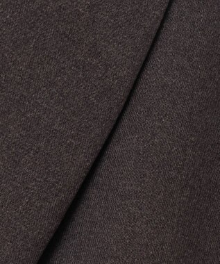 uncrave ウォッシャブルウールライクツイル ジレ 【WEB限定】グレーブラウン