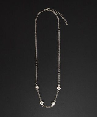 WEGO Mモチーフチェーンネックレス 柄3