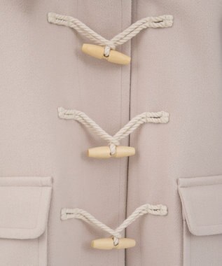 earth music&ecology ダッフルコート Light Beige