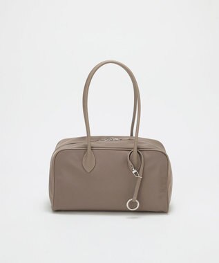 TOPKAPI 【Breath TOPKAPI】PRIM プリム ナイロン ロングハンドル ミニ ボストン トートバッグ チャーム付き グレージュ