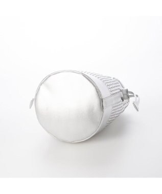 UNBILLION 【テレビ ドラマ着用アイテム】ペルケ perche / レザーメッシュ2wayバゲットバッグ シルバー