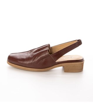 MODE ET JACOMO <D'ICI>バックストラップデザインシューズ レンガ