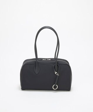 TOPKAPI 【Breath TOPKAPI】PRIM プリム ナイロン ロングハンドル ミニ ボストン トートバッグ チャーム付き ブラック