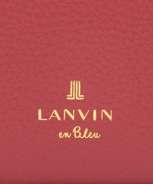 LANVIN en Bleu リュバン コンパクト二つ折り財布 ピンク