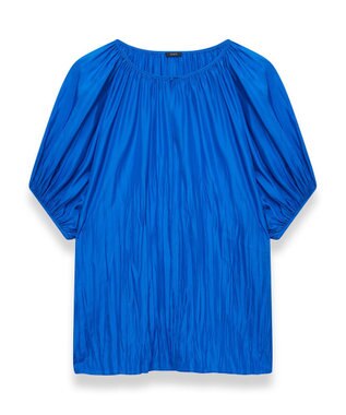 JOSEPH 【洗える】ハボタイ　ルーズフィットブラウス Ultra Marine