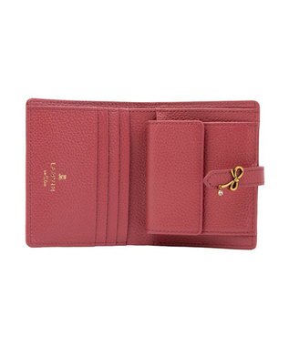 LANVIN en Bleu リュバン コンパクト二つ折り財布 ピンク