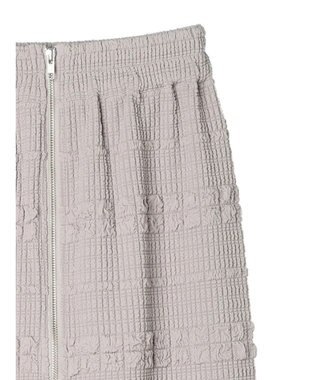 Green Parks ・ＥＬＥＮＣＡＲＥ　ＤＵＥ　２ｗａｙ　Ｗ－ＺＩＰスカート Gray