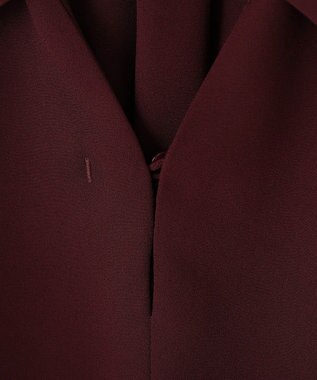 YECCA VECCA 2wayスカーフ付きブラウス Burgundy