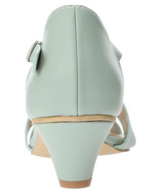 Green Parks ＲＵＰＩＳ．　グルカヒールサンダル Mint