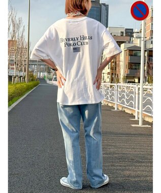 AMERICAN HOLIC Ｂ．Ｈ　ＰＯＬＯ　ＣＬＵＢ　バックプリントＴＥＥ Off White