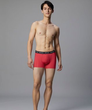 WACOAL MEN ボクサーパンツ フロント快適設計 吸汗速乾 前開き 下着 メンズ GT3111 /ブロス バイ ワコールメン レッド