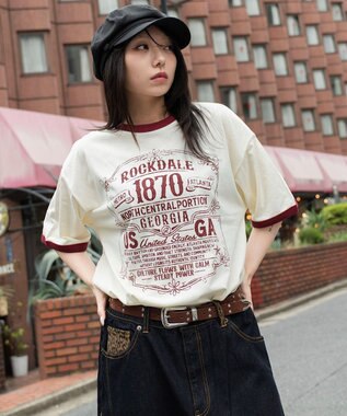 WEGO 【ユニセックス着用ITEM】グラフィックネップT（SS）